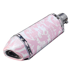 38-51mm Stainless Steel Motorcycle Exhaust Muffler Pipe With Silencer Universal
