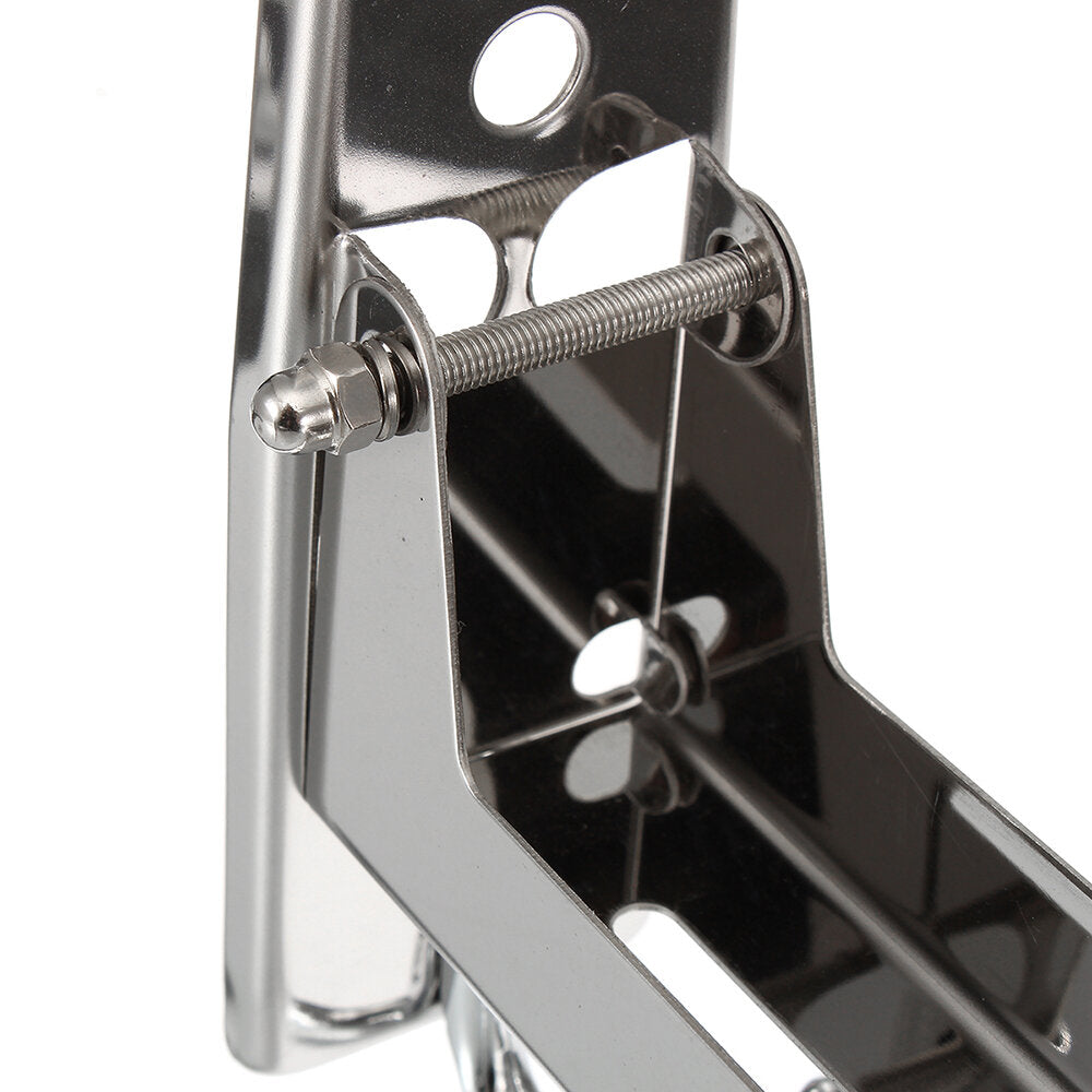 304 Stainless Steel Microwave Rack Storage Wall-Mounted Arrangement Telescopic Bracket for Kitchen Counter