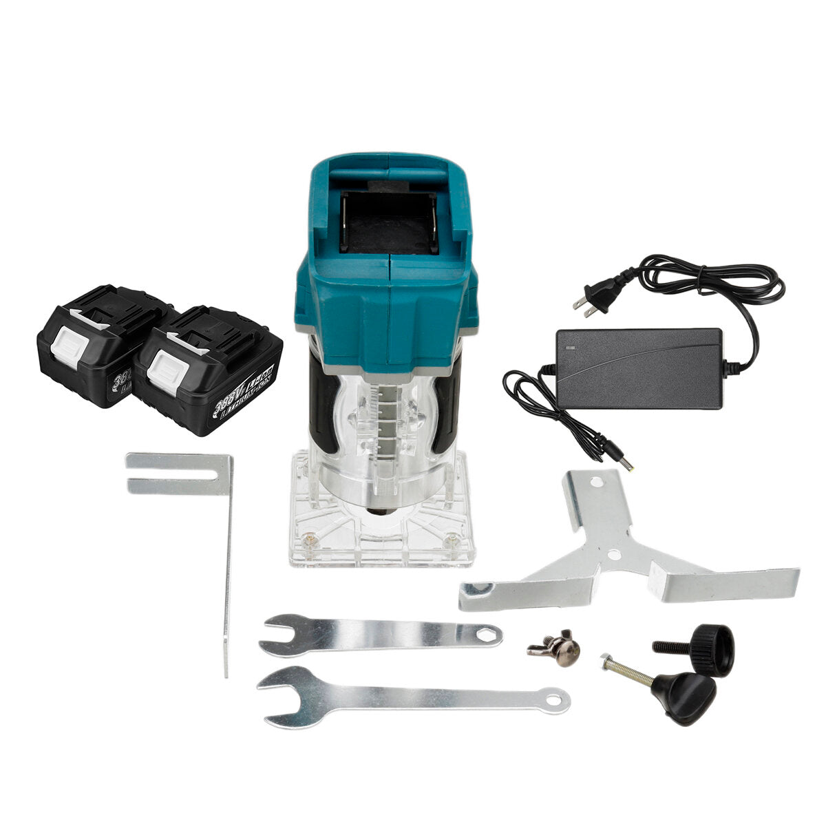 850W 388V 1/4" Electric Hand Trimmer Wood Laminator Router Joiners