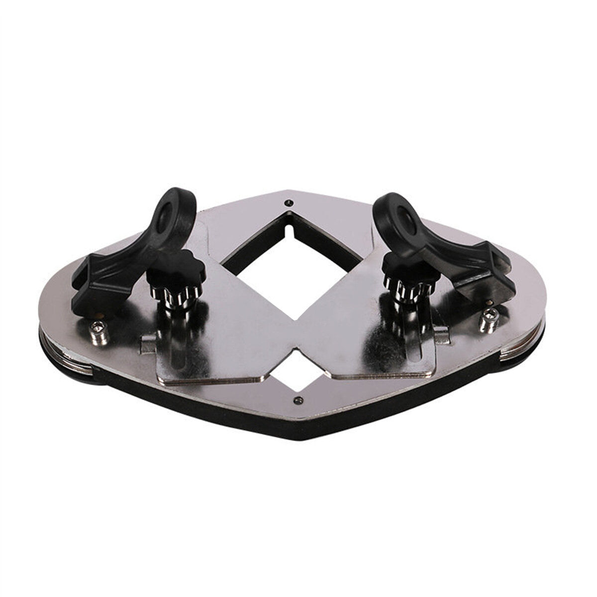 3-in-1 Drilling Locator Tool: Precision Guide Hole Jig, Tile Puncher & Wooden Tenon Locator - Durable Stainless Steel