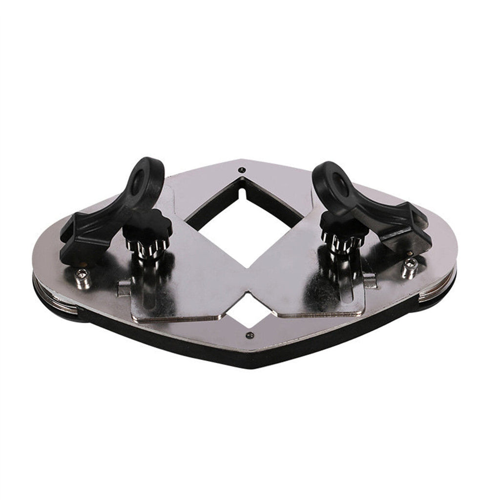 3-in-1 Drilling Locator Tool: Precision Guide Hole Jig, Tile Puncher & Wooden Tenon Locator - Durable Stainless Steel