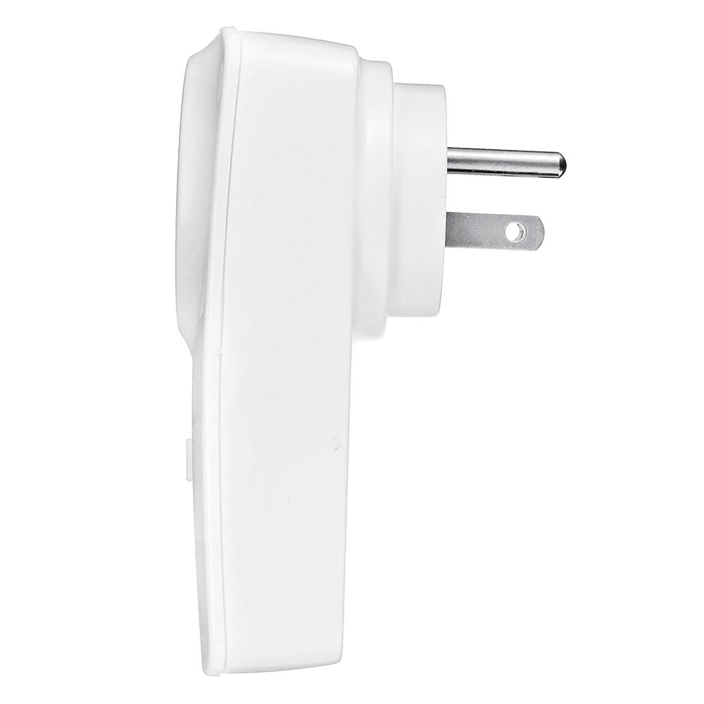 AC85V-250V Wireless Remote Control Socket US Standard Socket with Free Sticker Circular Remote Controller