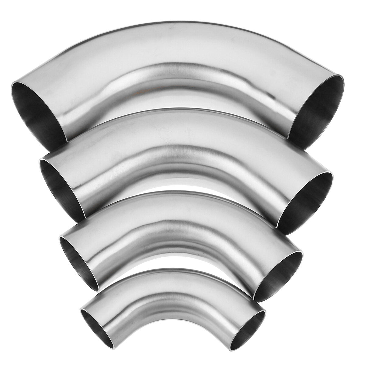 OD 90 Degree Exhaust Pipe Bends Tube Elbows Stainless Steel