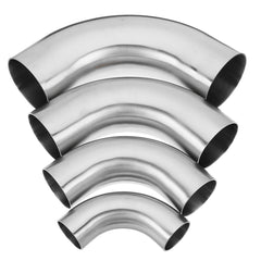 OD 90 Degree Exhaust Pipe Bends Tube Elbows Stainless Steel
