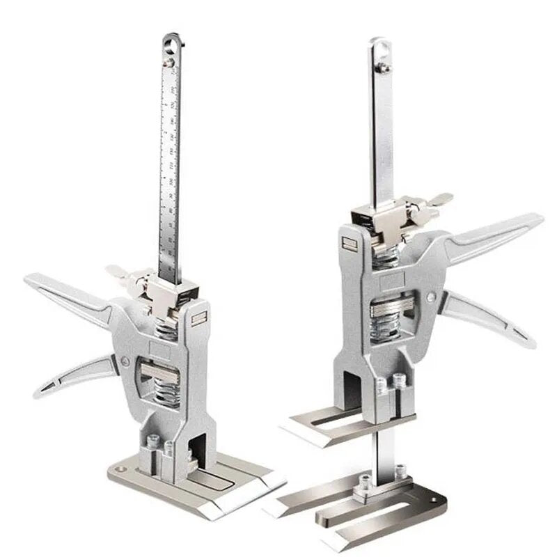 Durable 440lbs Labor Saving Arm Jack - Adjustable Height Drywall Lift & Wall Tile Locator (2PCS)