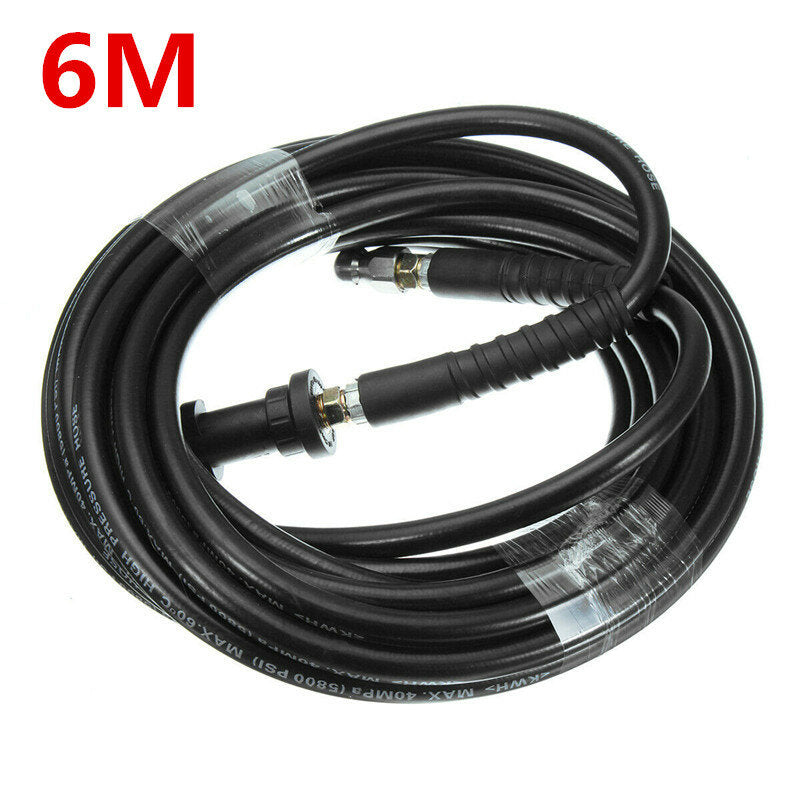 6m to 20m Pressure Washer Sewer Drain Cleaning Hose Pipe Tube Cleaner for Karcher K