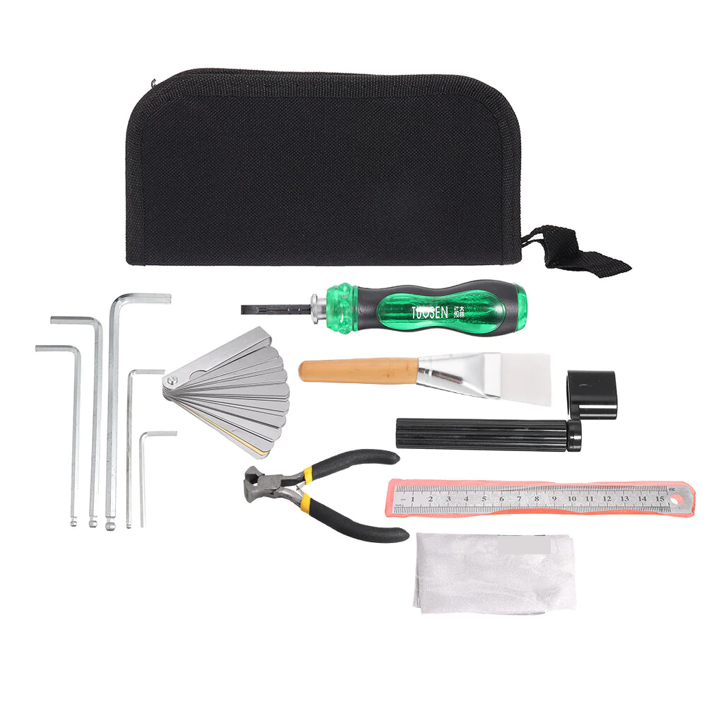 Guitar Tool Bag Kit Stagehand Tech Compact Tools Kit Set for Guitar & Bass Repair String