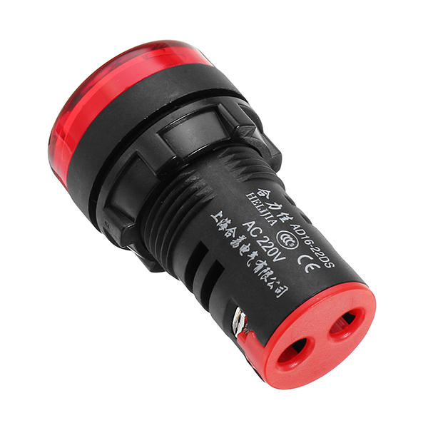 22mm Indicator Lamp Signal Light Lamp Panel Mount LED Power Indicator Red
