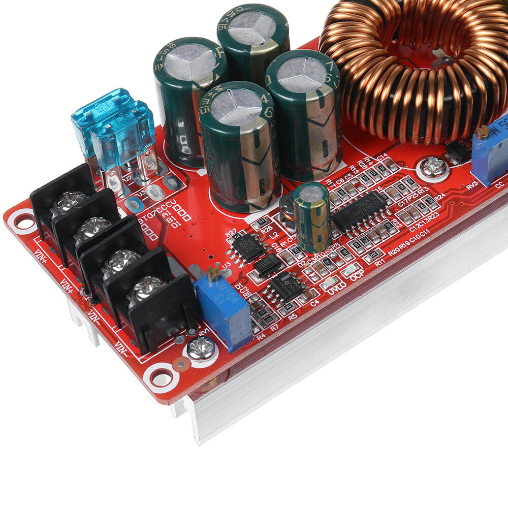 1200W 20A DC 12V to DC 24V 48V DC Converter Boost Power Supply Module