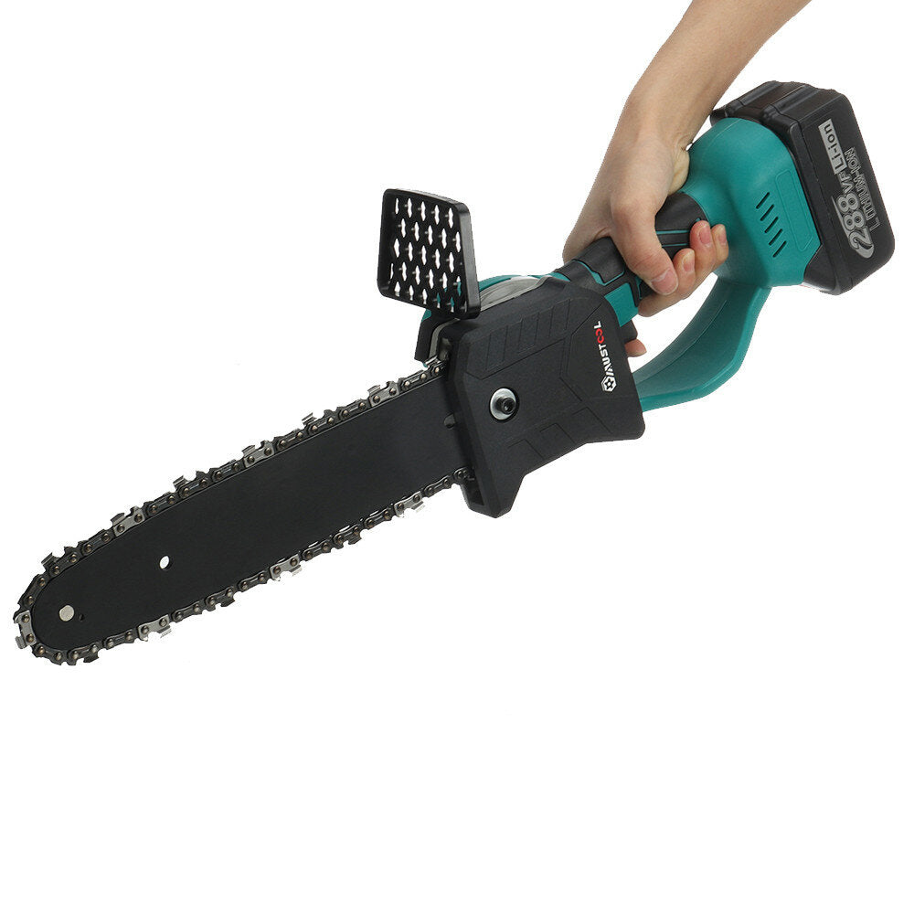 1500W 10In Electric Rechargeable Chain Saw Multifunctional Logging Saw Wireless Saw Pruning Saw