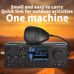 Portable HF SDR SSB Transceiver RS918 amateur Radio vehicle mounted CB ham mobile transceiver car two way radio