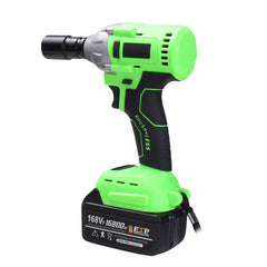 168VF 550N.m Cordless Electric Wrench One Battery One Charger
