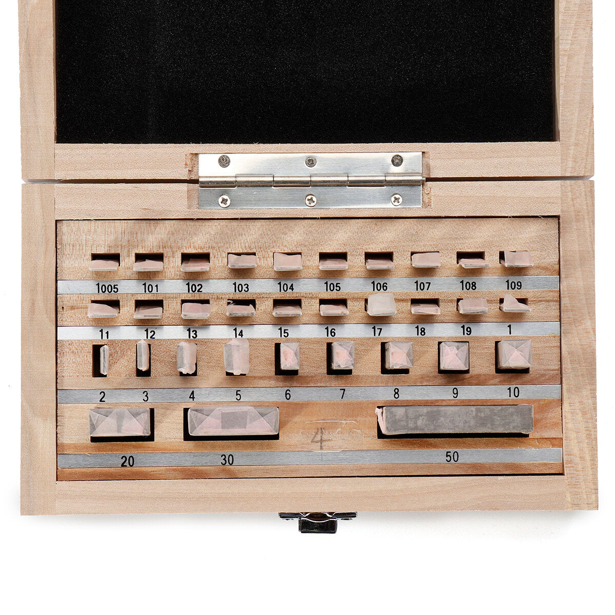32-Piece Heat Treated Steel Block Set - Ultra Strong, High Precision, Durable, Rust-Resistant, Various Sizes