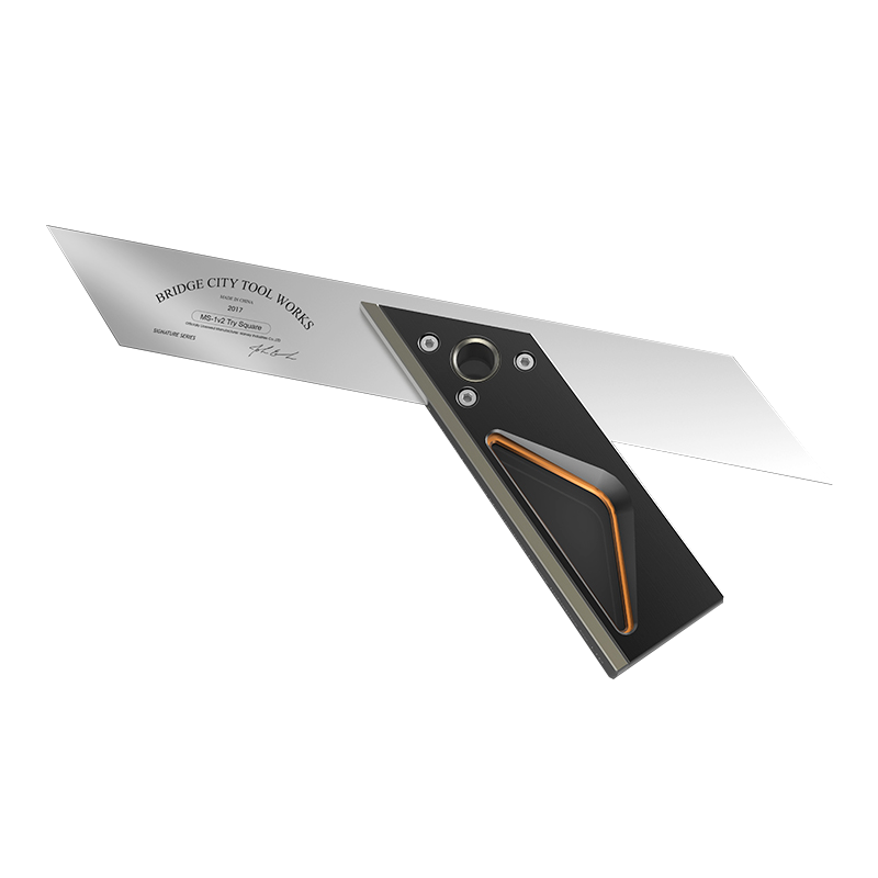 45° Angle Ruler - High Precision Stainless Steel with Aluminum Handle, Marking Knife, 3 Models for Woodworking