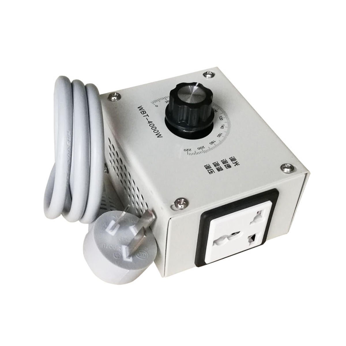 4000W AC 220V Variable Voltage Controller for Fan Speed Motor Temperature Dimmer