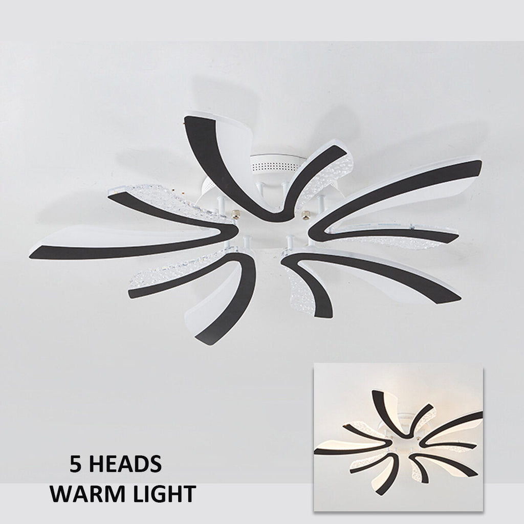 24/40W 85V-265V LED Ceiling Light Pendant Lamp Dimmable Remote Hallway Living Room Fixture Decor