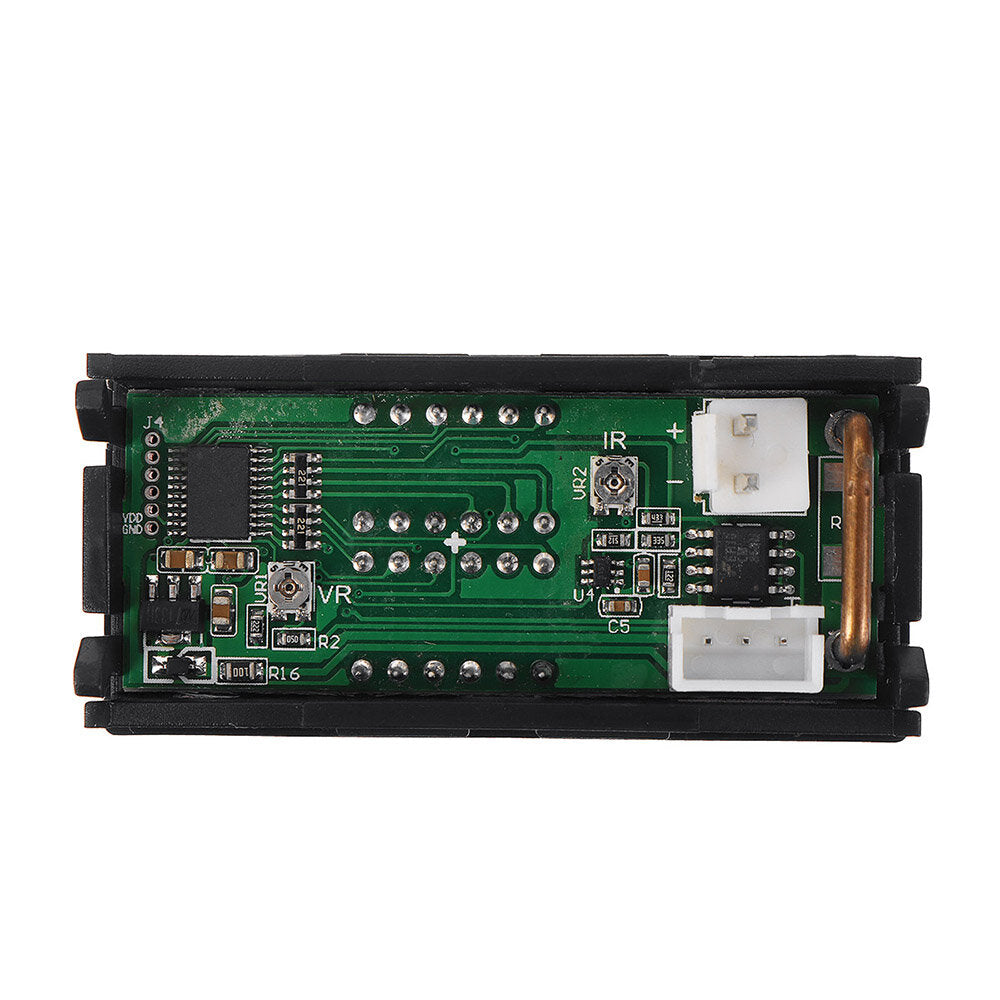 M4430 Mini Digital Voltmeter Ammeter DC 100V / DC 200V 10A Panel Amp Volt Voltage Current Meter Tester with Dual LED Display