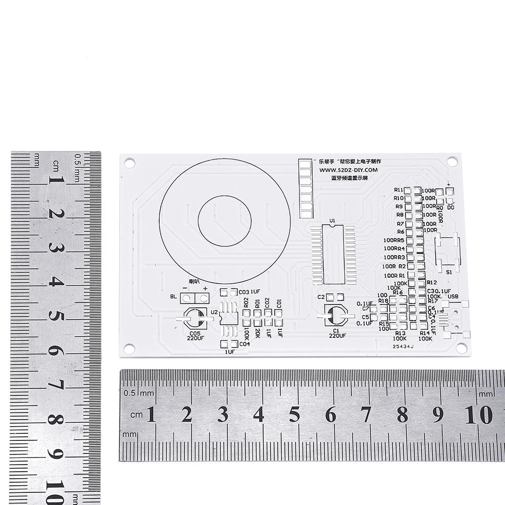 12X11 FFT Music Spectrum Sound Control LED Spectrum Analyzer DIY Dot Matrix Electronic Production Kit
