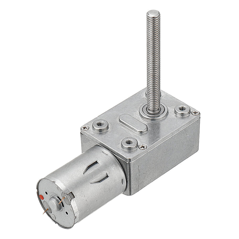 50mm-M6 Screw Worm Gear Motor DC 12V 18/23RPM Self-locking Reduction Gear Motor