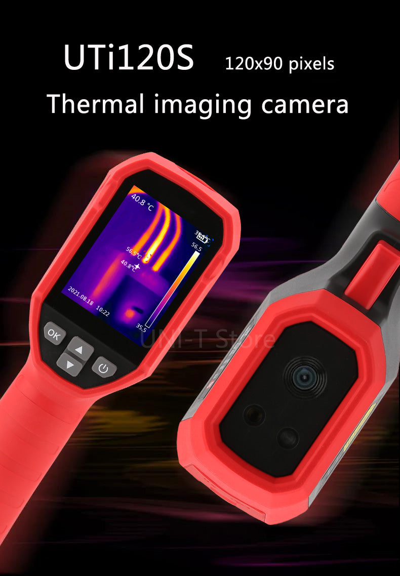 GreenZech Industrial 120 Compact | 120x90 Thermal Imaging Camera | Handheld Infrared Imager for Industrial & PCB Testing