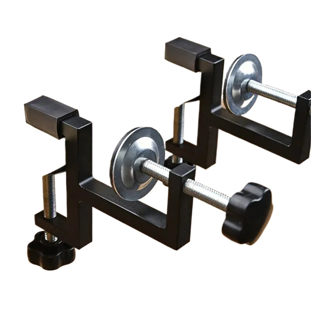 Y-Style Woodworking Double Clamps - High-Quality Aluminum & Steel, 54mm, Versatile for Wood & Plastic, Easy Adjustment, Compact Size