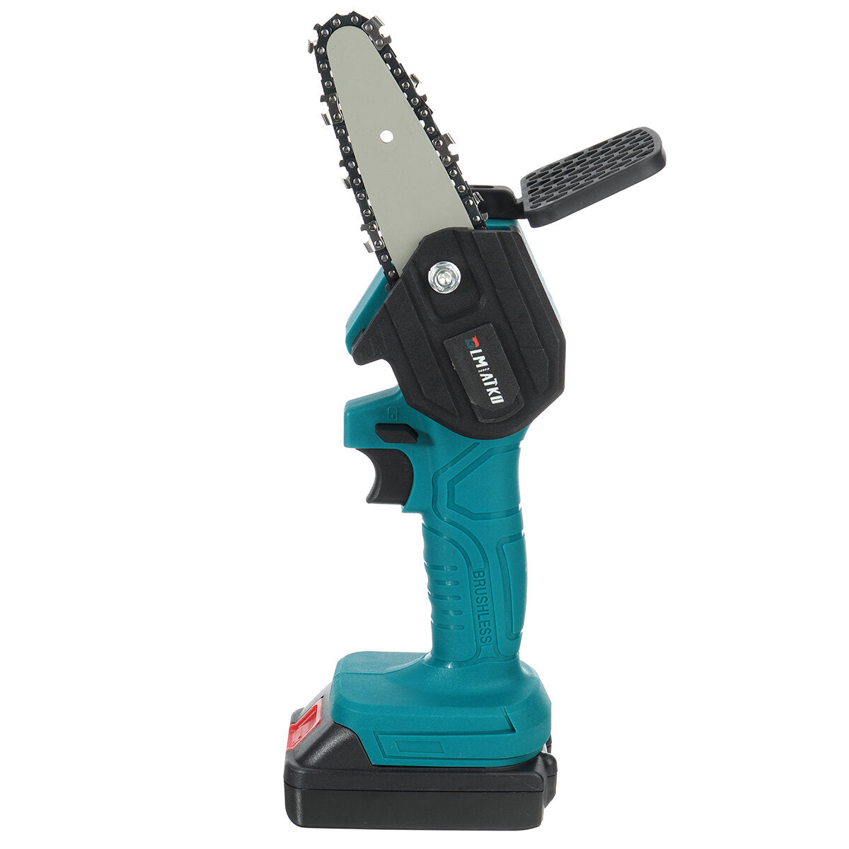 4 Inch Mini Cordless Rechargeable Electric Chainsaw One-Hand Chain Saws Woodworking Cutting Tool