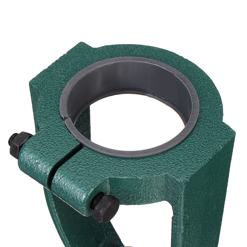 Metal Bench Drill Locator with Reduction Sleeves for Woodworking - 180mm, Durable, Multi-Functional, Time-Saving Tool