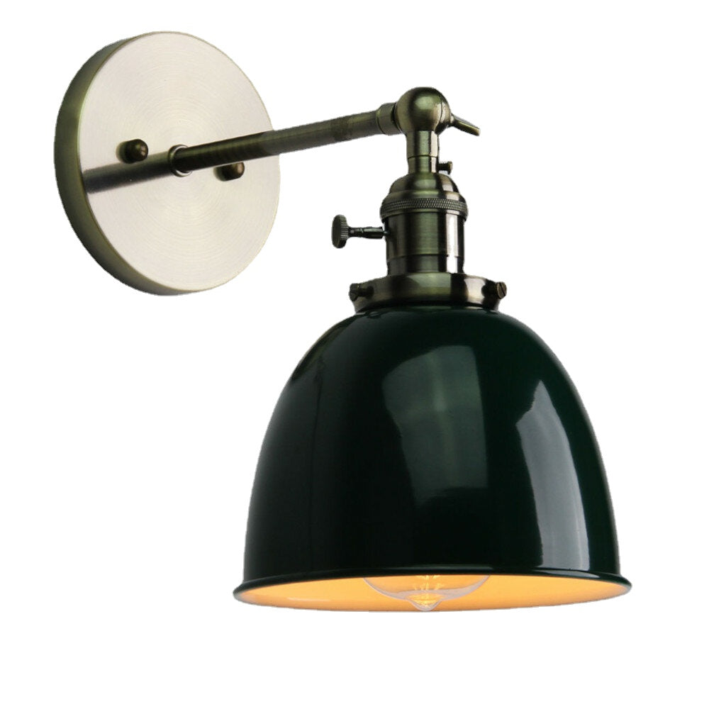 Retro Industrial Sconce Iron Lampshade UP DOWN Wall Light LOFT Brushed Wall Lamp E27