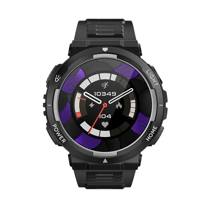 1.53" HD Smart Watch: Bluetooth Calls, Heart Rate, Blood Pressure, Sleep Monitor, Multi-Sport Modes, Music, 3ATM Waterproof