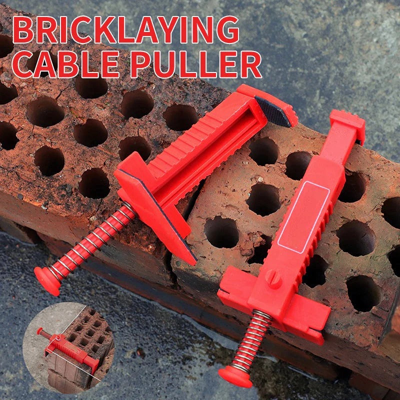 Adjustable BrickLaying Cable Puller For Brick Liner Runner Wire Drawer 2 Pairs