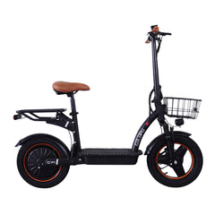Electric Scooter w/ Seat 48V 17.5AH Battery 500W Motor Recommended Top Speed 25KM/H 14inch 100KM Max Mileage 120KG Max Load E-Scooter