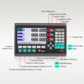 Optical Linear Scale Set High Precision 3 Axis Durable Imported Parts Suitable for Different Measurement with Optional Length Professional Digital Display+ Scale