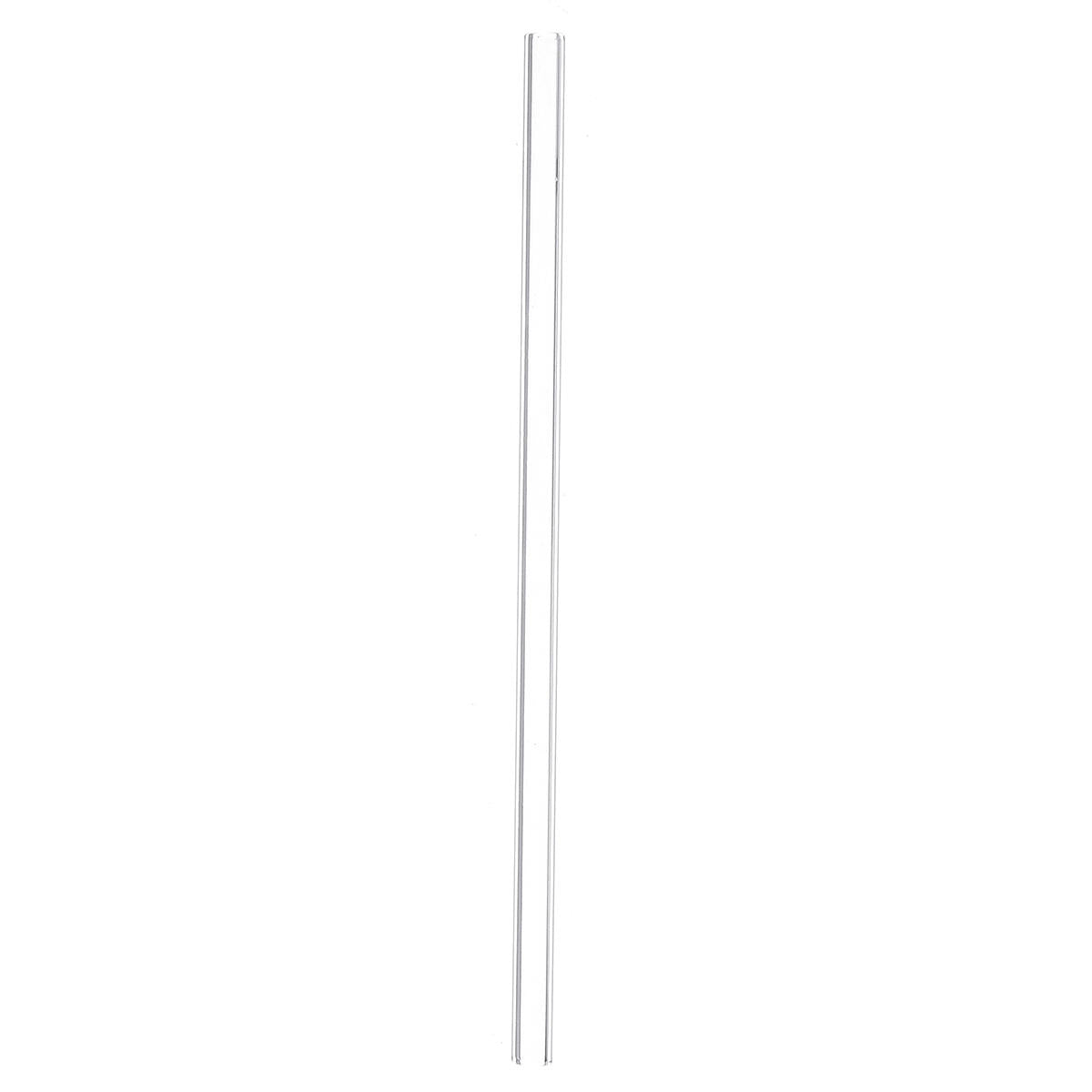 10Pcs 200x7x2mm Length 200mm OD 7mm 2mm Thick Wall Borosilicate Glass Blowing Tube Lab Factory School Home Tubes