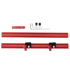 Aluminum Alloy Woodworking Extension Guide Rail T-track Connector for Track Saw Rail Parallel Guide System