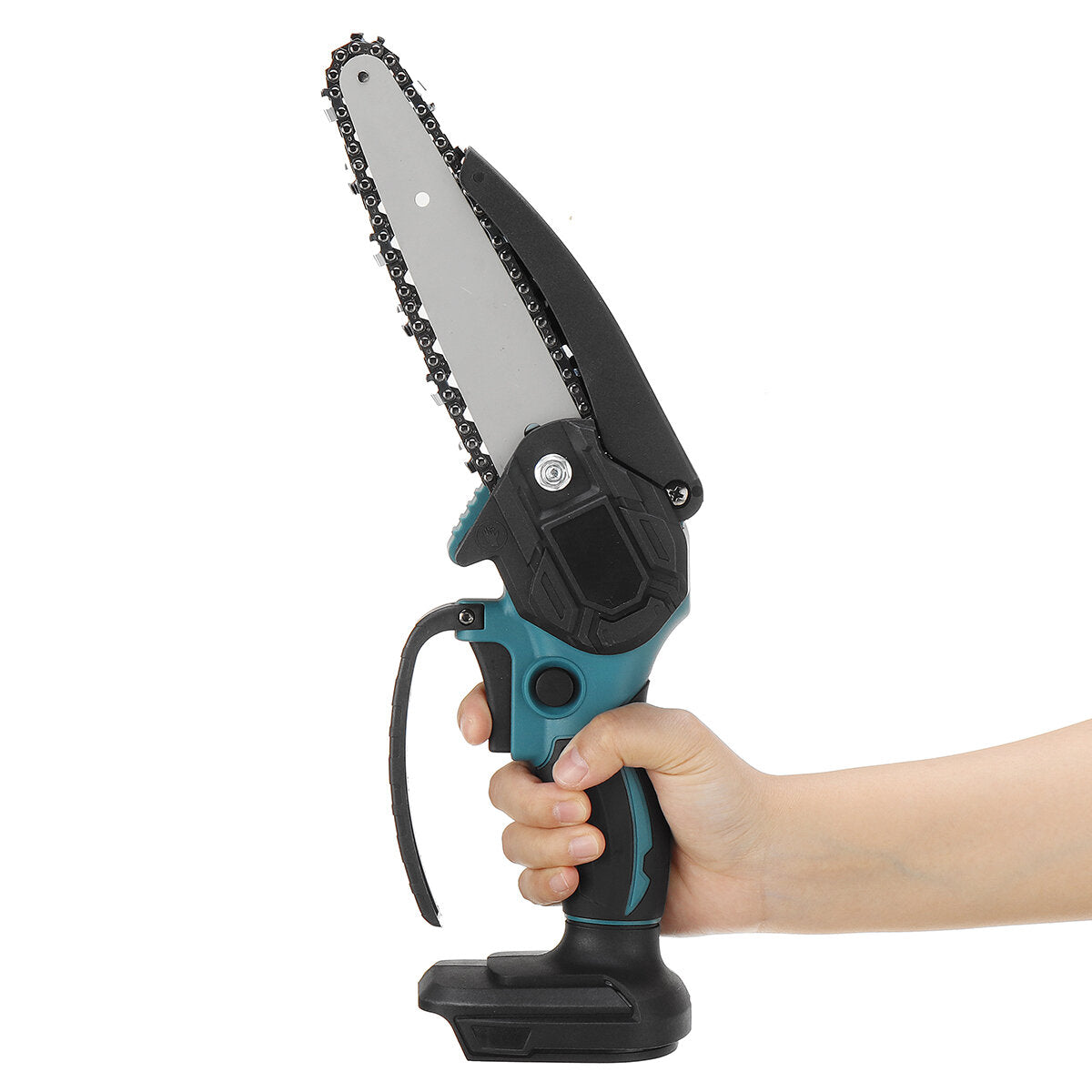 6" 88VF Electric Chain Saw Rechargable Chainsaws One-handed Lithoum Battery Wood Cutter EU Plug