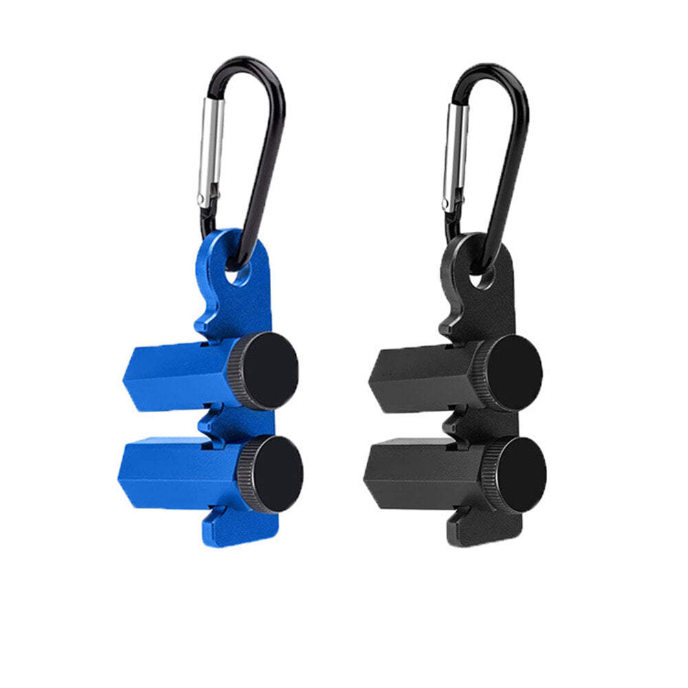 Tall Stair Gauges for Framing Square - Durable Aluminum, Hexagonal Design, Easy Carry, Multi-Function Tool, 0.315" Compatibility