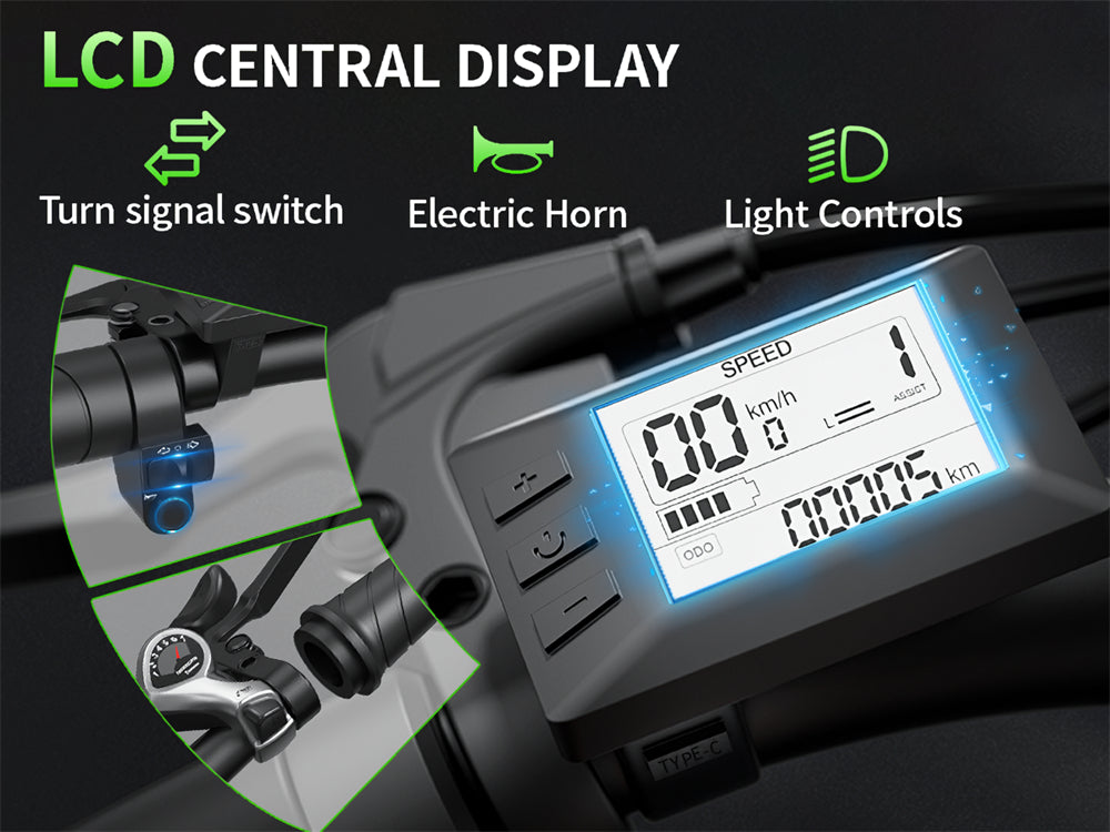 Electric Bike 48V 14Ah Battery 48V 750W Motor Recommended Top Speed 25KM/H 16inch Tires 45KM Max Mileage 150KG Max Load Electric Bicycle