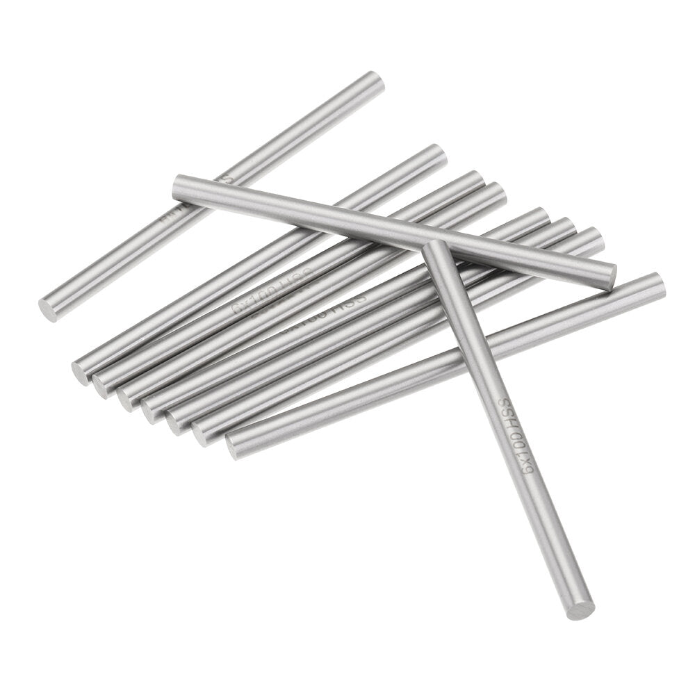 50pcs 100x6mm HSS Round Milling Engraving Bit Lathe Tools Turning Tool