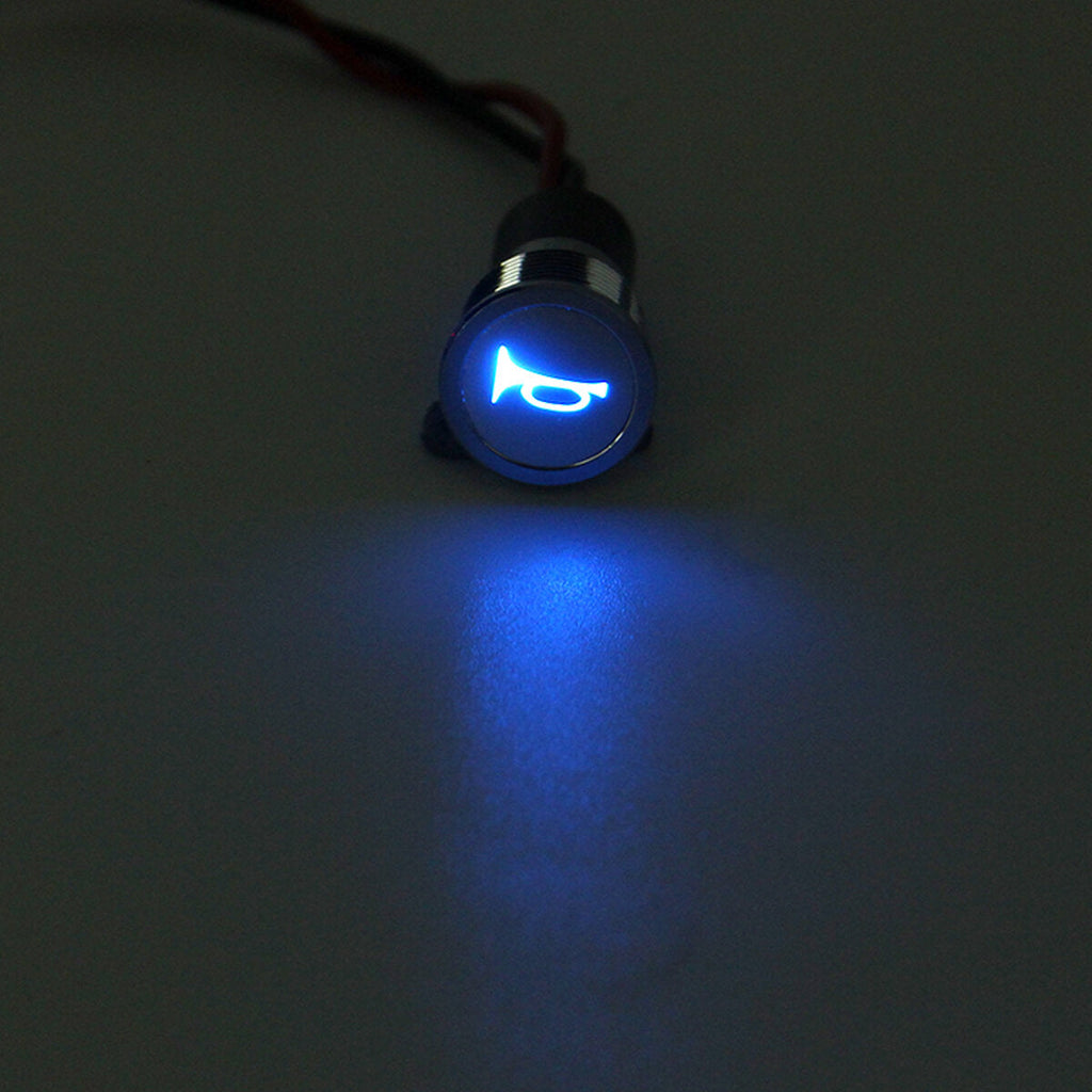 12V 16mm LED Dash Panel Warning Pilot Light Indicator