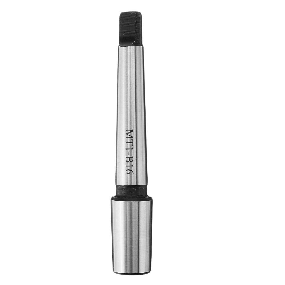 Morse Taper Tool Holder MT1 with B16 Drawbar Adapter Arbor for Drill Chuck Drill Adapter Lathe CNC Tools