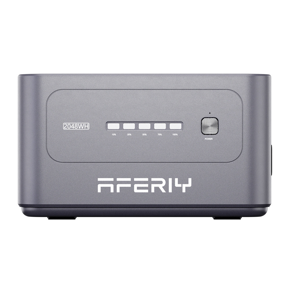 2800W 2048Wh LiFePO4 Portable Power Station, Optional Expansion Battery, 1200W Solar Input, App Control & UPS Backup