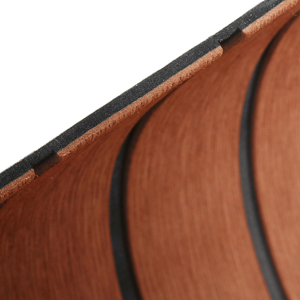 2400x450x6mm Brown EVA Foam Boat Flooring Mat Teak Decking Yacht Sheet 94x18 Inch Faux Teak
