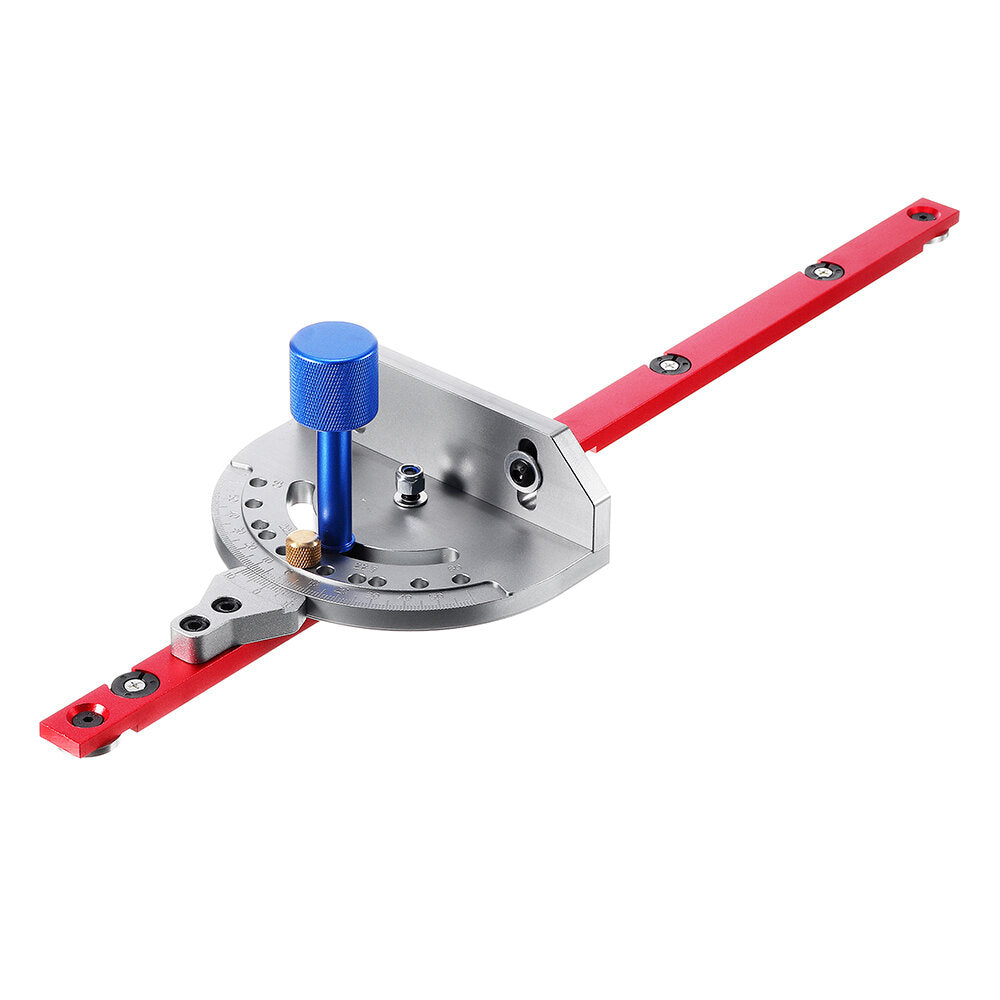 Aluminum Alloy Miter Gauge for Table Saws - Options: Gauge Only, 600mm Fence & Stop, 800mm Fence & Stop