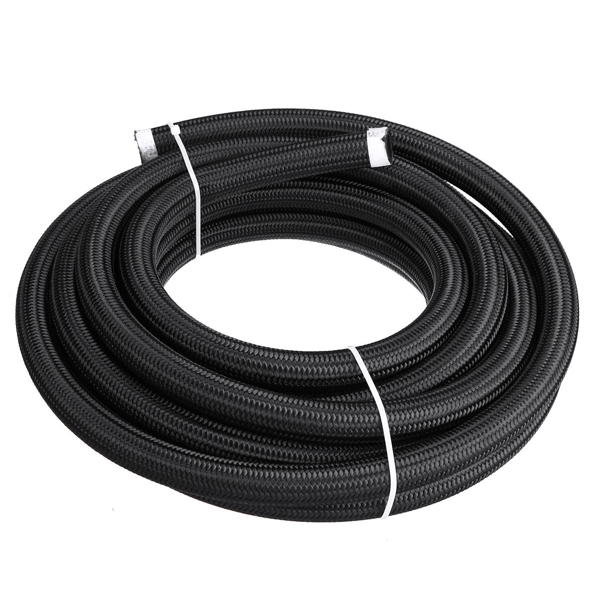 20FT AN4 AN6 AN8 AN10 Fuel Hose Oil Gas Line Pipe PTFE Nylon Stainless Steel Hose