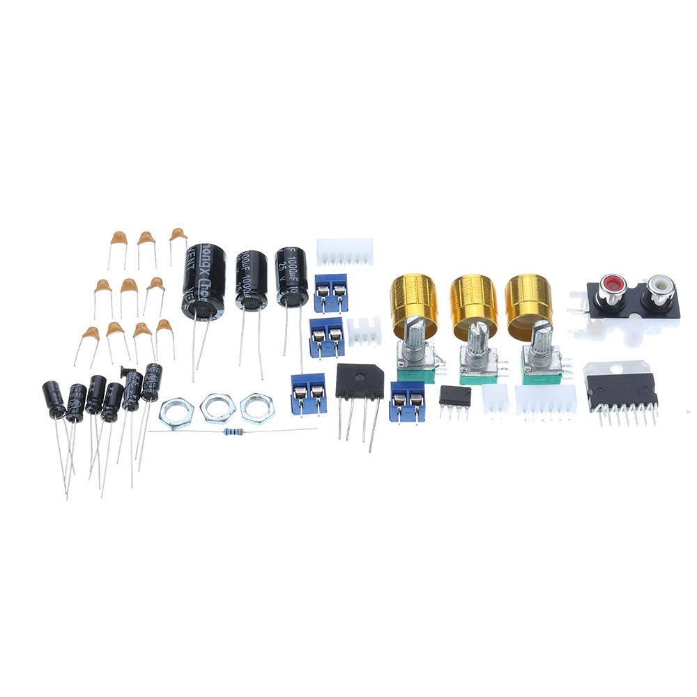 Audio Amplifier Board Subwoofer Mega Bass 2.1 Power Amplifier Board DIY Kit Single Power Supply
