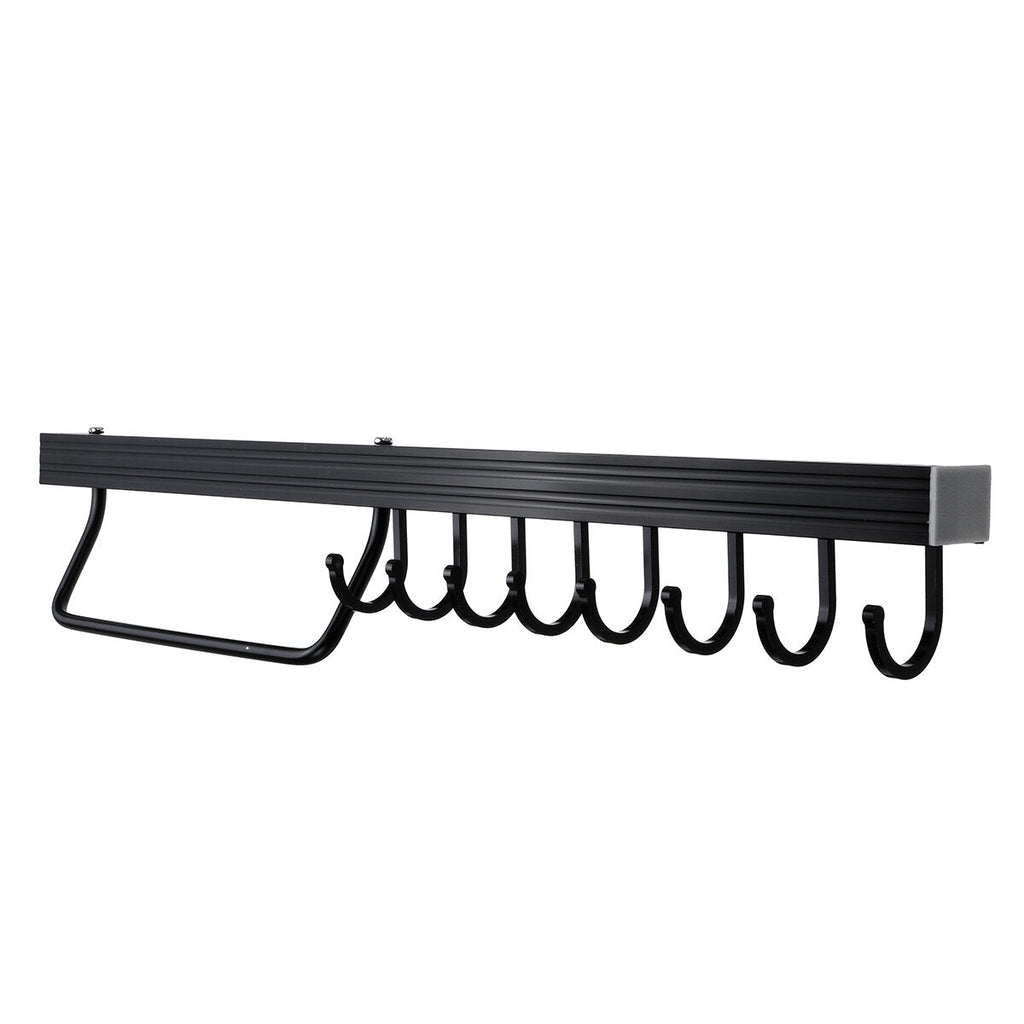 Iron Kitchen Holder Hanging Bathroom Hanger Kitchen Organizer Cabinet Door Shelf Removed Storage Tool Rack Home Decor