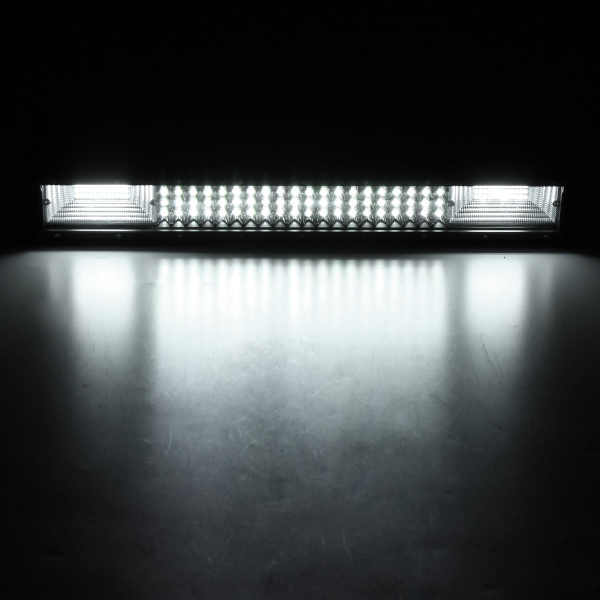 20inch Quad-row LED Work Light Bar Combo Offroad Driving Lamp Car Trucks Boats