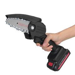 4 Inch Electric Chain Saw Chainsaw Wood Cutter Garden Tool 21-24V