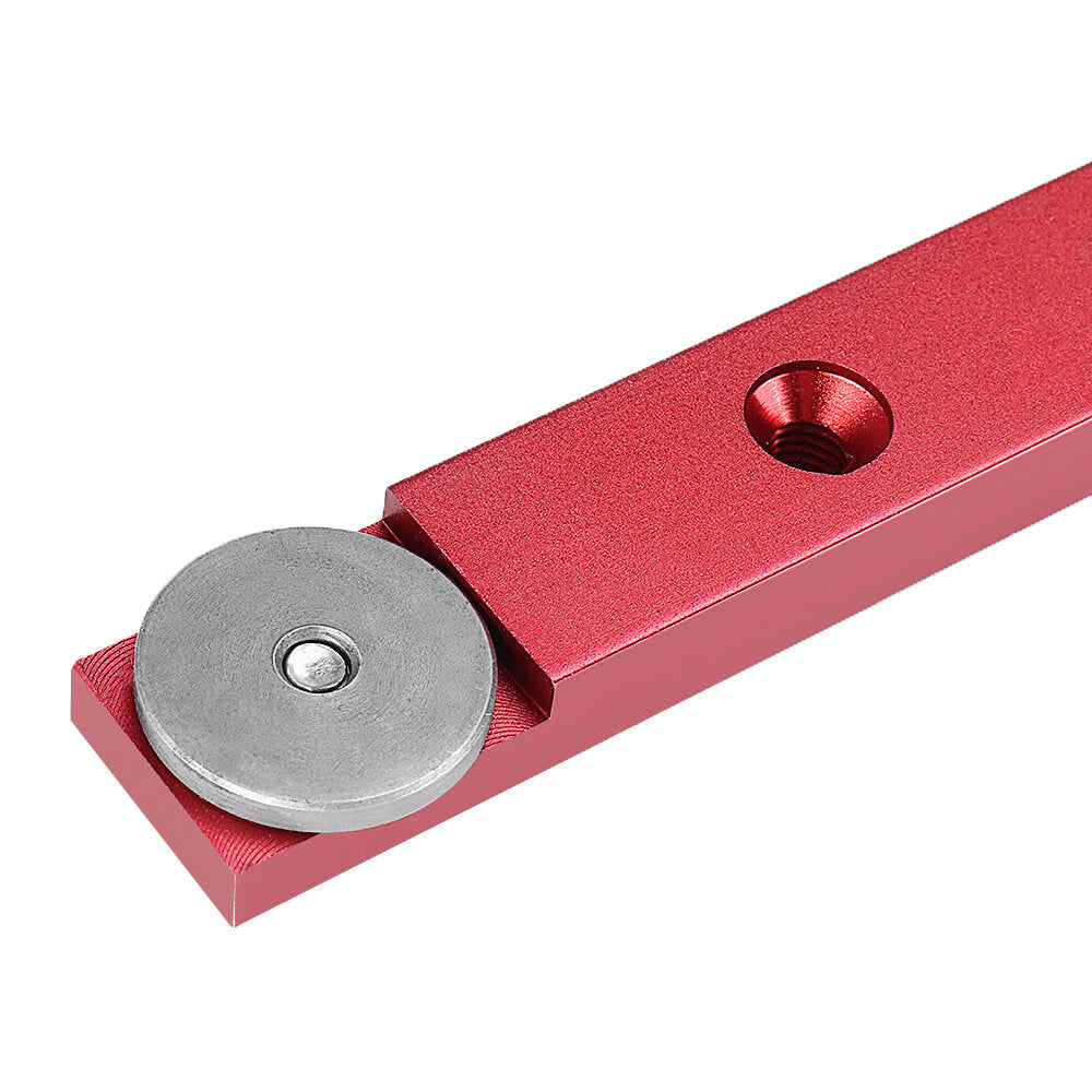Aluminum Alloy Miter Bar for Table Saw, Adjustable 300mm/450mm/650mm/880mm, Universal Fit for T Slot Miter Track, Red
