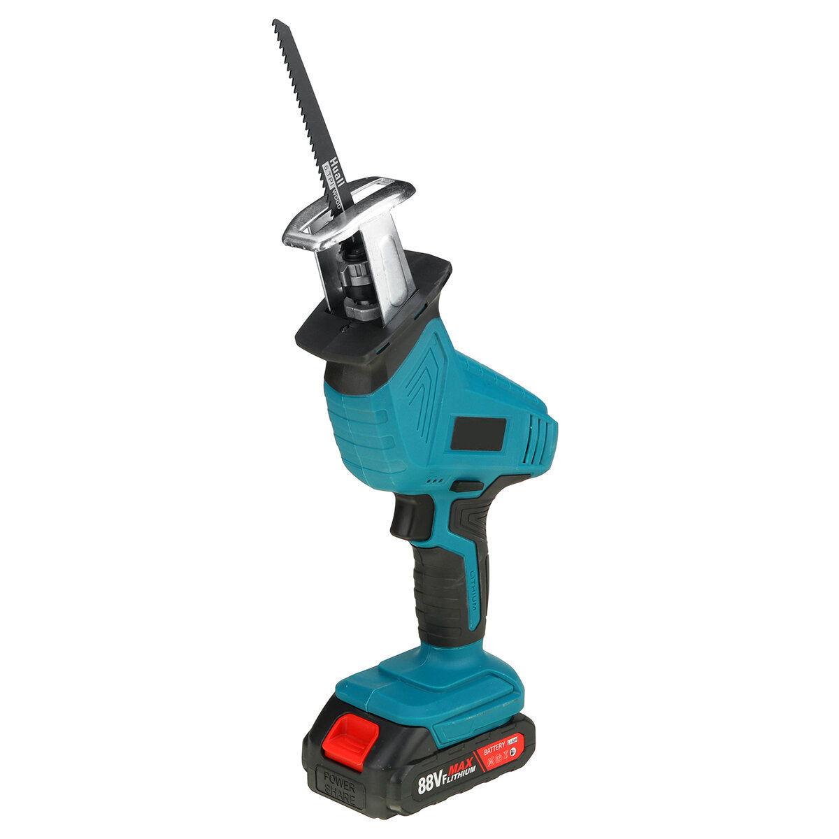 88VF Electric Reciprocating Saw Variable Speed Metal Wood Cutting Tool W/ 4pcs Blades & Plastic Case